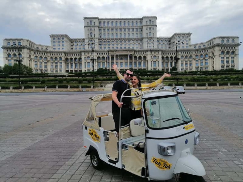 Bucharest: Best of Bucharest Private Tuk-Tuk Tour - Revolution Square and the story of 1989