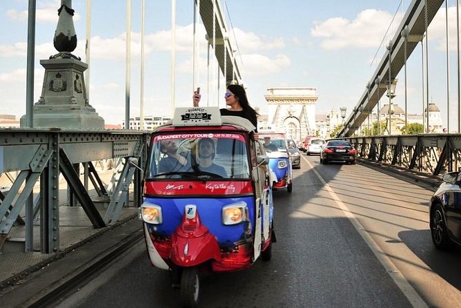 Budapest Romantic Private Tuk Tuk Tour - From Károlyi Garden to the Danube
