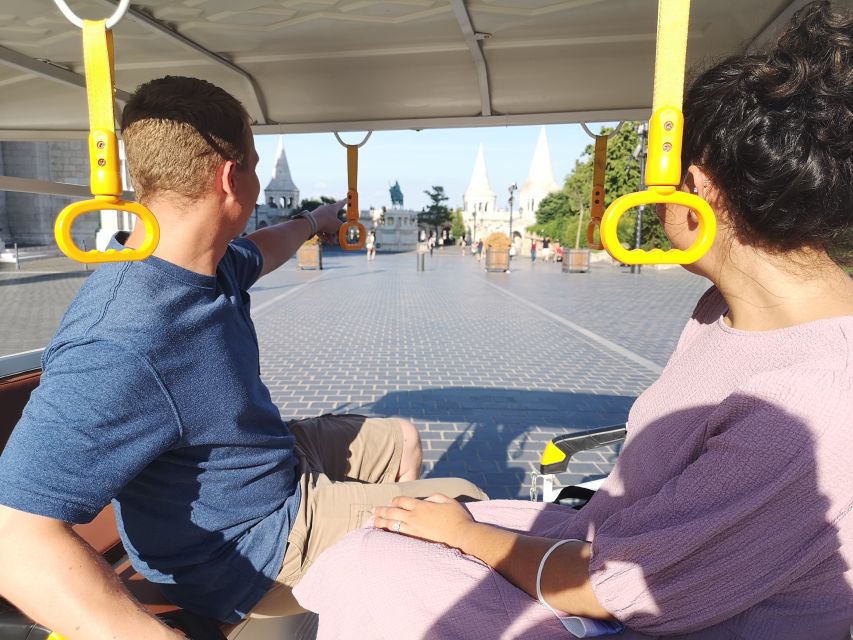 Budapest: Sightseeing Tour by Electric Tuktuk - Parliament and the Danube crossing