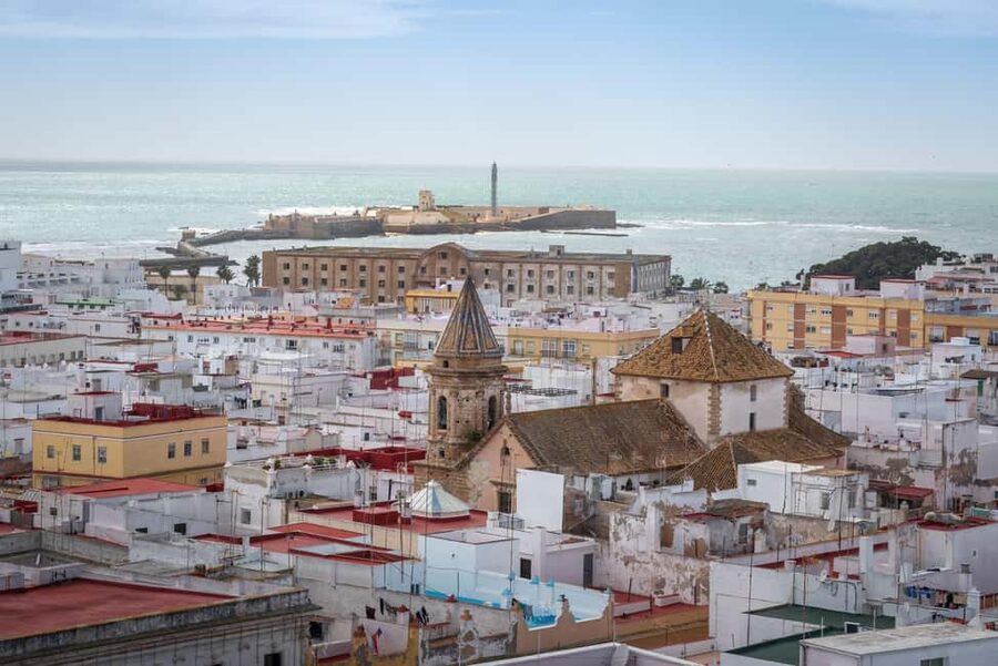 Cádiz TukTuk Tour with Audioguide - The Catedral and Torre Tavira