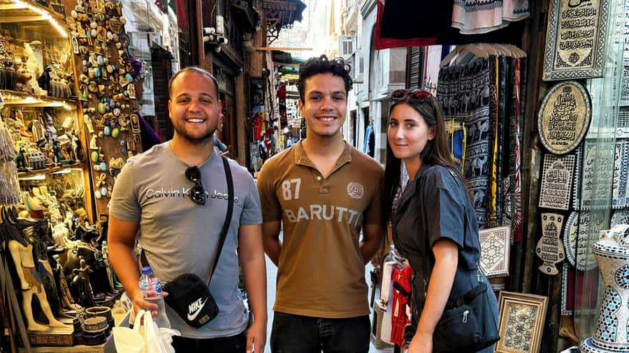 Cairo: Local Market Guided Tour with Tuk-tuk Ride & Lunch - A simple Egyptian lunch: koshari