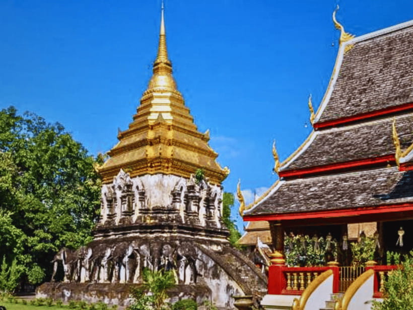 Chiang Mai: City Sightseeing Tour by Tuk Tuk - Wat Lok Moli changes the pace