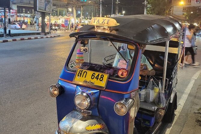 Chiang Mai Temples and Market Tuk-Tuk Evening Night Tour - Wat Chedi Luang and the great ruined stupa
