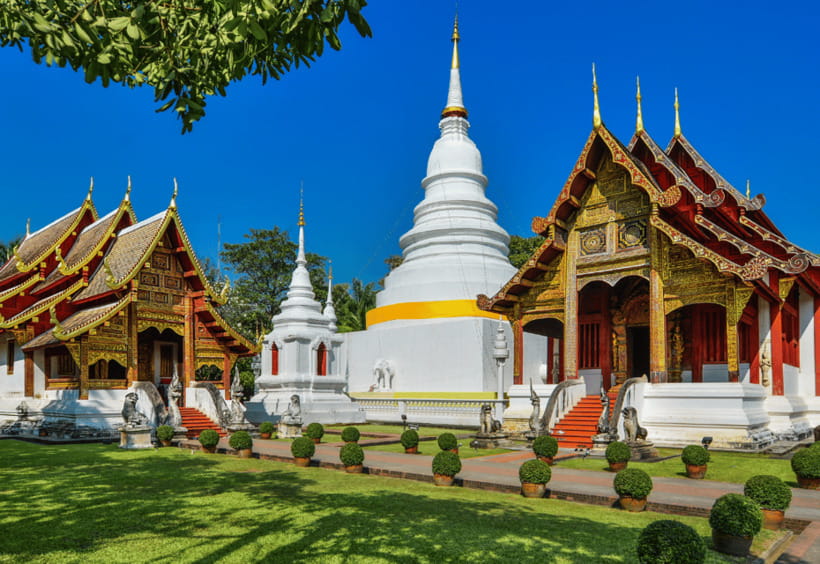 Chiang Mai Tuk Tuk: Old City Private Day Tour - Wat Phra Singh and Lanna design