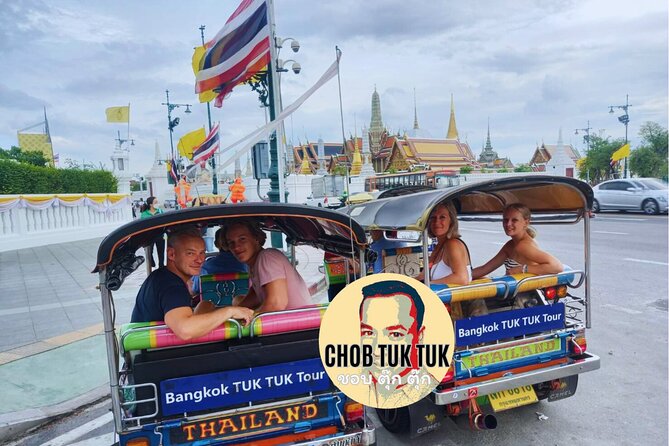 CHOB TUK TUK + Canal + Food Tasting - A four-hour route that shows Bangkok in quick strokes