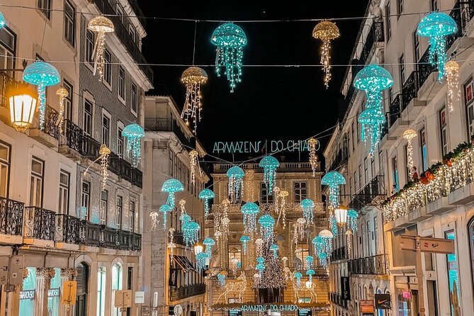 Christmas Lights Lisbon Tour with a Local in Private Eco Tuk Tuk - A quick ride through Lisbon’s Christmas center