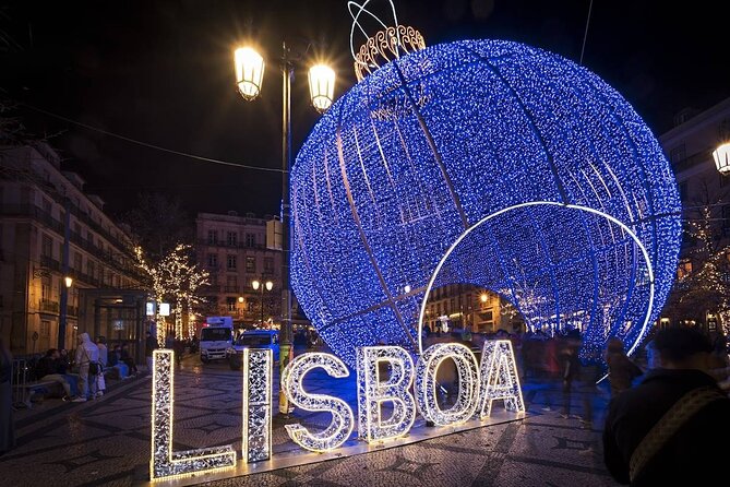 Christmas Lights Lisbon Tour with a Local in Private Eco Tuk Tuk - Baixa and the city rebuilt after the earthquake
