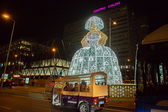 Christmas Lights Tour of Madrid in Eco Tuk Tuk Private - Madrid’s Christmas lights from a private tuk-tuk