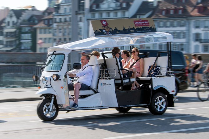 City Tour Plus Lucerne by Etuktuk - Side streets, residential areas, and lake viewpoints