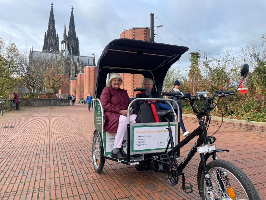 Cologne: Private Rickshaw Tour - The longer route to Rheinauhafen