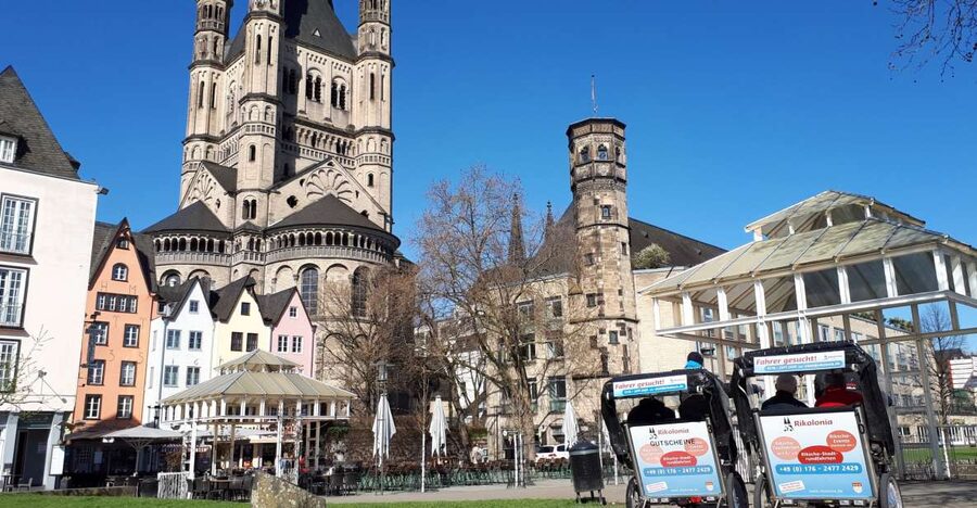Cologne: Rickshaw Sightseeing Tour - Old Town reveals Cologne’s older character