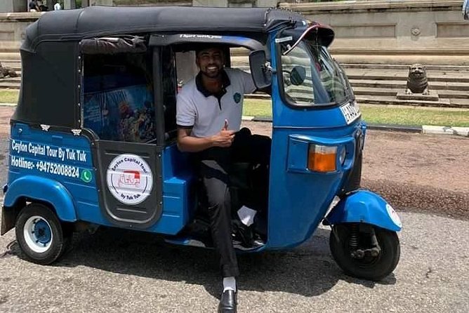 Colombo Tuk Tuk City Tour -Sightseeing Entry Fees & Food Included - Tea and temples add the best local flavor