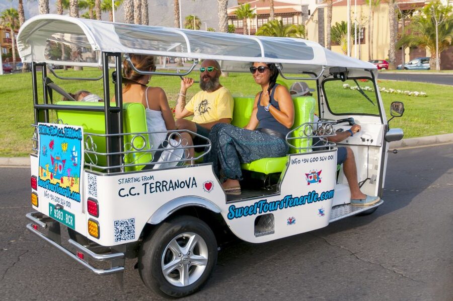 Costa Adeje: Double Tuk Tuk Tour - The high viewpoints above Costa Adeje