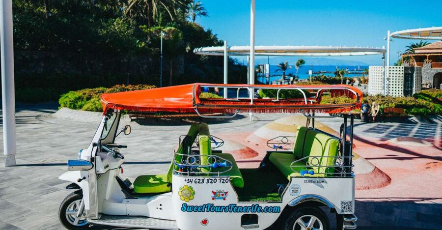 Costa Adeje: Double Tuk Tuk Tour - Caldera del Rey and the banana connection