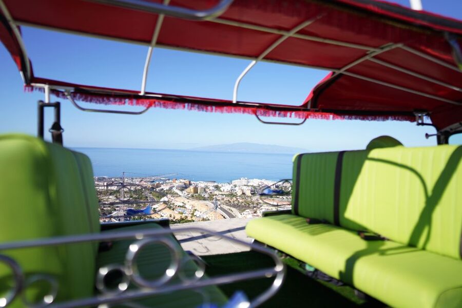 Costa Adeje: Secret Volcano Tuk Tuk Tour - The secret viewpoint above Costa Adeje