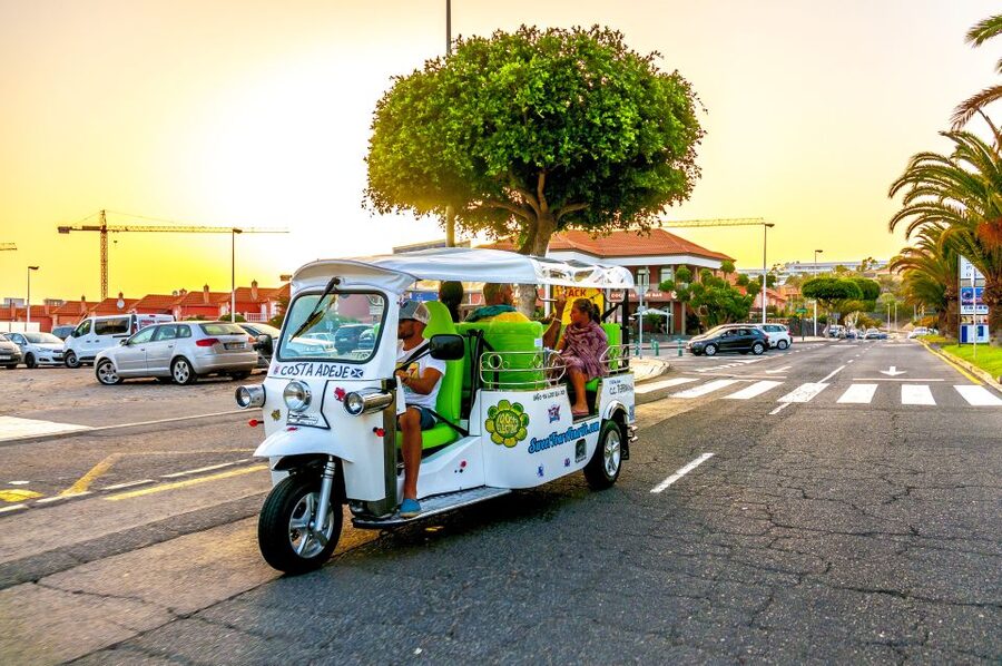 Costa Adeje: Tuk Tuk Tour - A quick first look at Costa Adeje by tuk tuk