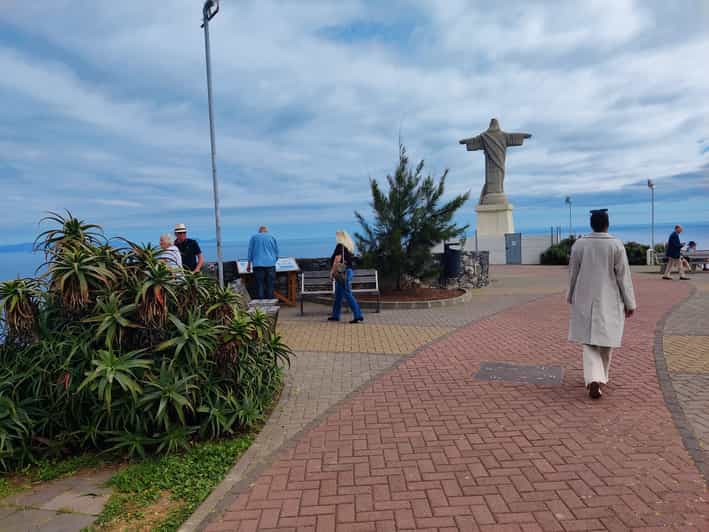 Cristo Rei Guided TukTuk Tour (From Funchal) - Cristo Rei viewpoint and the statue