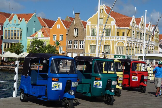 Curacao TukTuk City Tour - Pietermaai’s restored buildings and dining streets