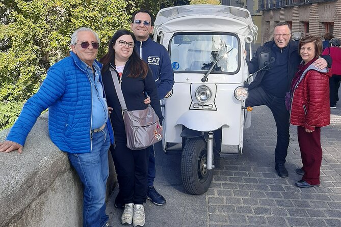 Discover Madrid in Tuk Tuk - The Golden Mile, Columbus, and the Prado district