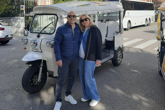 Discover Madrid in Tuk Tuk - The Mandarin Oriental Ritz and the eternal flame