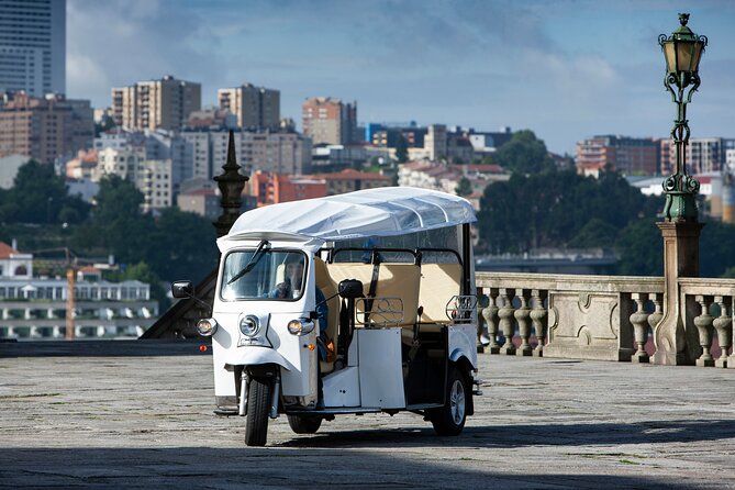 Discover Porto's Highlights on a 2-Hour Private Electric Tuk Tuk - Fontainhas begins the story with river views