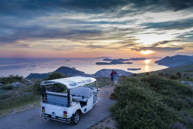 Dubrovnik E-Tuk Tuk Sunset Tour to Mount Srd - The Franjo Tudjman Bridge sets the scene
