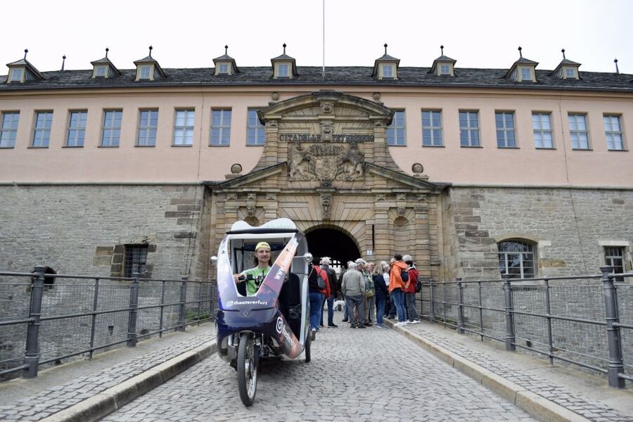 Erfurt: Guided Petersberg Citadel Tour by E-Rickshaw - The ride back to Erfurt’s old town