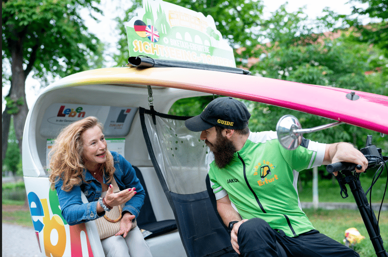 Erfurt: Private Guided Classic Old Town E-Rickshaw Tour - What the e-rickshaw changes
