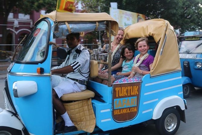 Exclusive : Colombo Sunset City Safari by TukTuk - The Afternoon Pickup and Open-Air City Ride