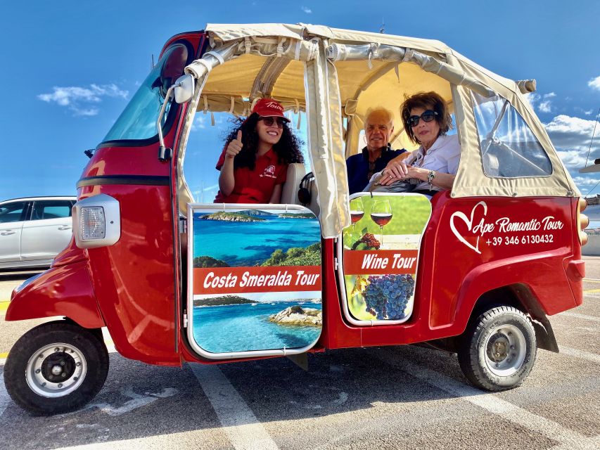Exclusive Private Tuk-Tuk Tour with Pittulongu Beach Stop - Seeing Olbia from an open-air seat