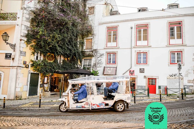 Expert Plus Lisbon Tour with Local Guide in Private Eco Tuk Tuk - Belém Tower and the Discoveries monument