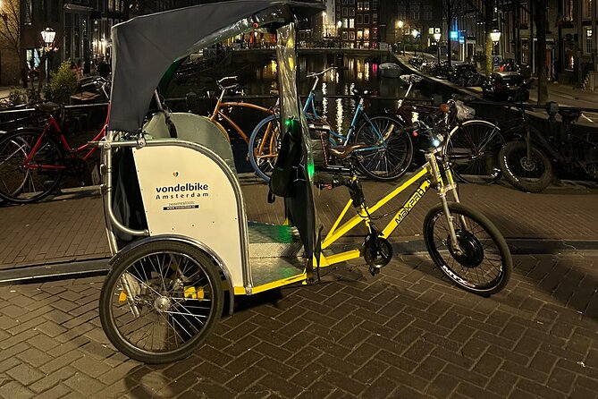 Explore Amsterdam in 75 Minutes – Pedicab Rickshaw City tour - Is $215.69 good value for two people?
