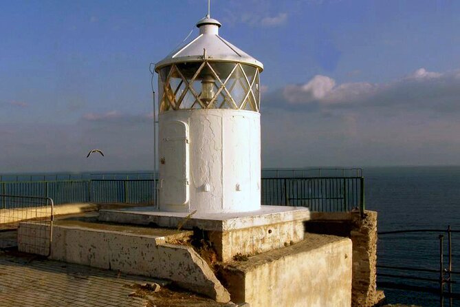 Explore Kavala City with Eco Friendly Tuk Tuk Tour - Kamares aqueduct and the city below