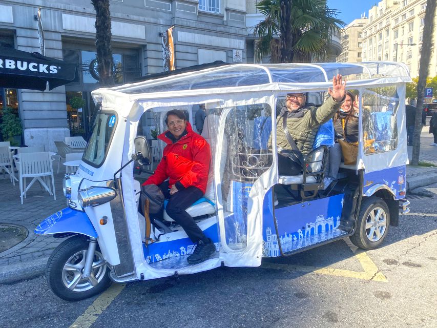 Explore Madrid’s Top Sights on an Electric Tuk-Tuk Tour - San Miguel Market and Sobrino de Botín