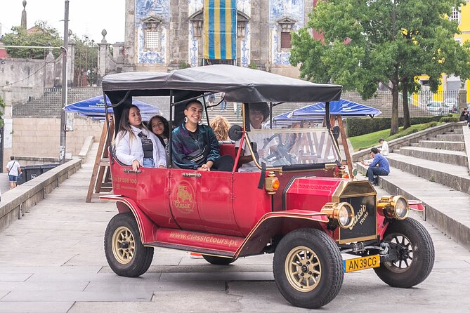 Explore Porto Aboard A Classic Tuk-Tuk tour 1h - São Bento Station and its famous tile panels