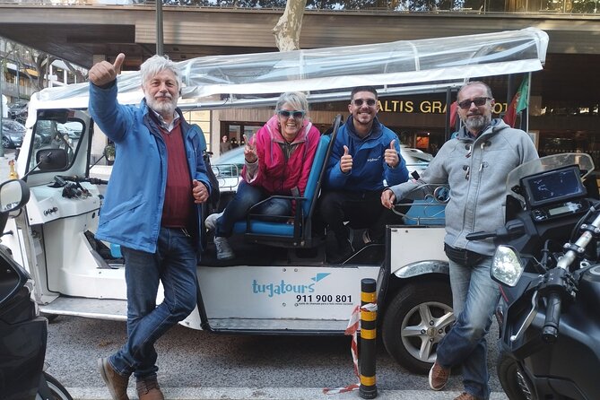 Explore the City in Style Lisbon on Electric Tuk Tuk - São Vicente, the flea market, and the National Pantheon