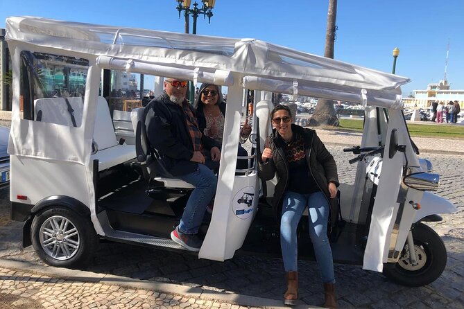 Faro City and Beach Tour on Electric Tuk tuks - What the private format adds