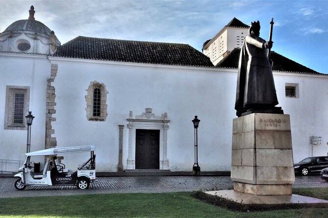 Faro City and Beach Tour on Electric Tuk tuks - Manuel Bívar’s garden and Faro’s old town