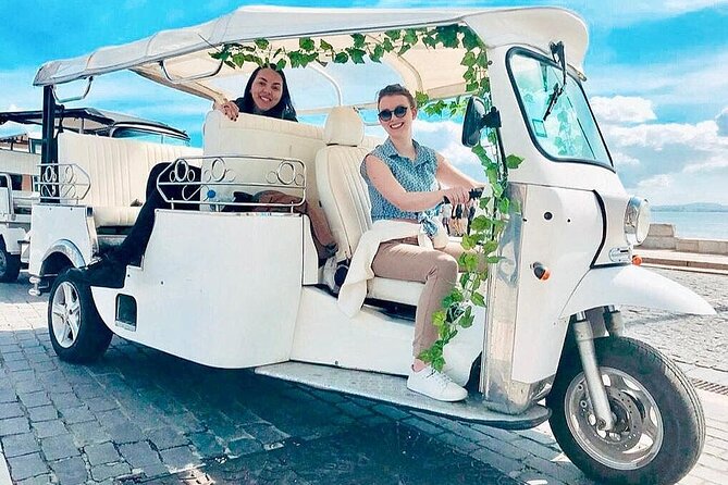 Food Tasting by tuk-tuk - Lisbon Experience Private Tour - Chiado brings coffee, codfish, and city sights