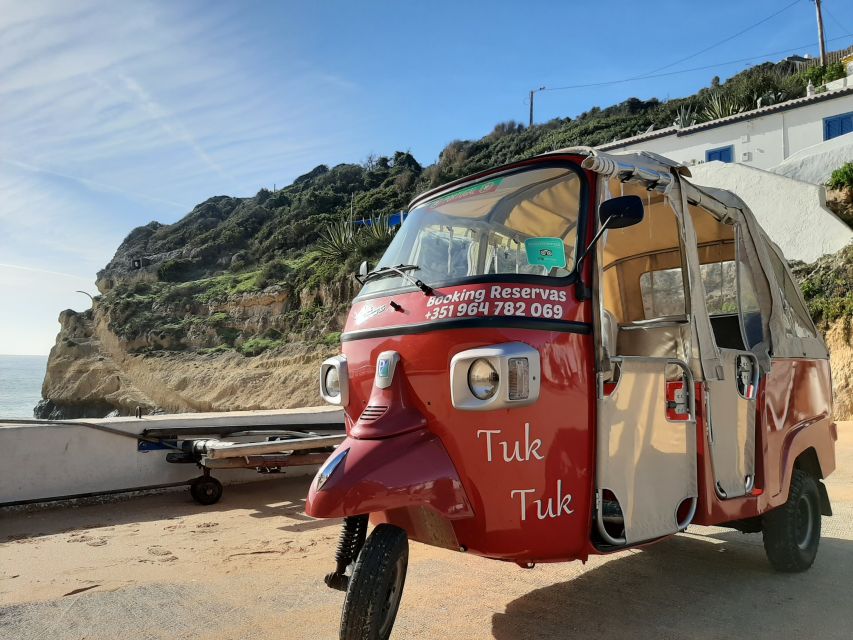 From Albufeira: Tuk-Tuk Tour to Benagil Caves - Benagil Cave from the landward side