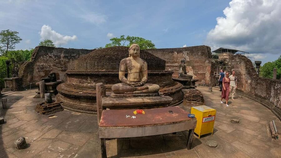 From Dambulla, Sigiriya: Polonnaruwa Tuk Tuk Day Tour - The Royal Palace Complex and the first look at the old capital