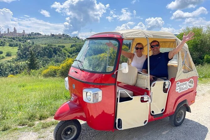 From Florence:Tuscany Tuk Tuk with Lunch, Wine & San Gimignano - Key points to know before booking