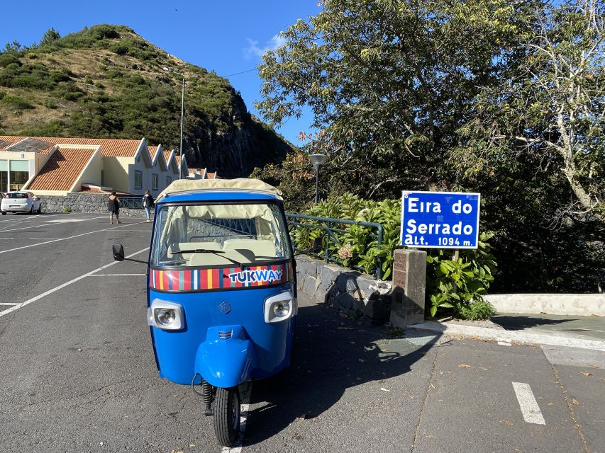 From Funchal: Madeira Nuns Valley Sightseeing Tuk-Tuk Tour - Pico dos Barcelos at 355 metres