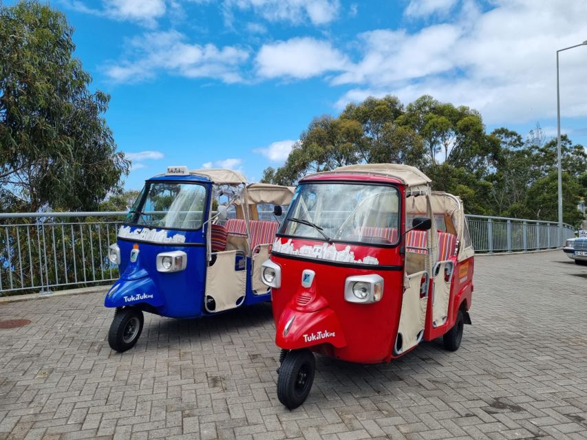 From Funchal: Tuk Tuk Tour to Camara de Lobos and Cabo Girao - The first photo stop above Câmara de Lobos