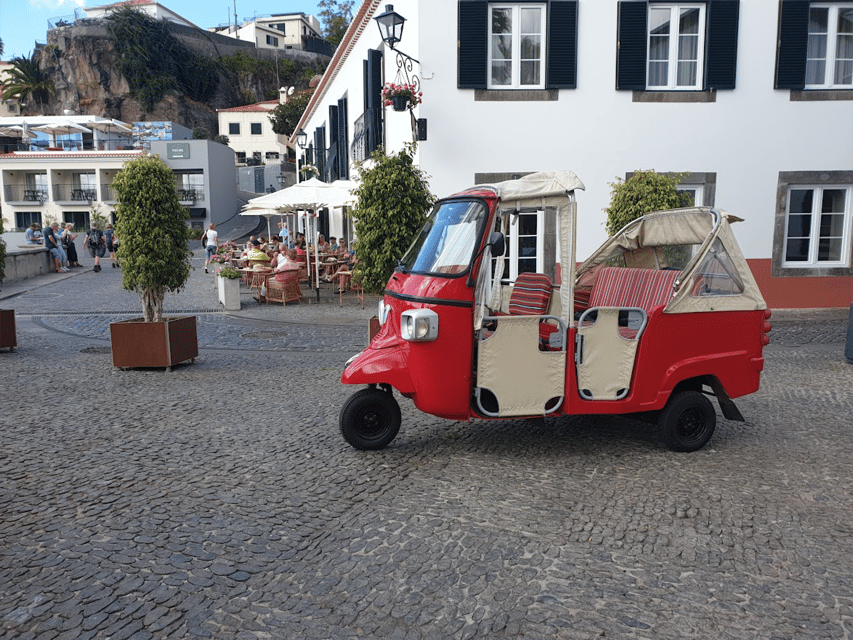 From Funchal: Tuk Tuk Tour to Camara de Lobos and Cabo Girao - A taste of Poncha before the climb