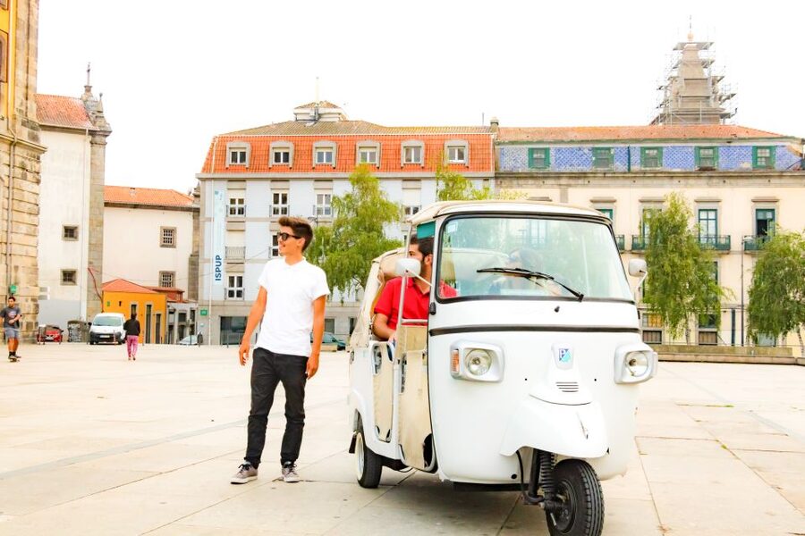 From Leixões: Private Porto Historic Center Tuk Tuk Tour - Cordoaria Garden and Porto’s institutional center