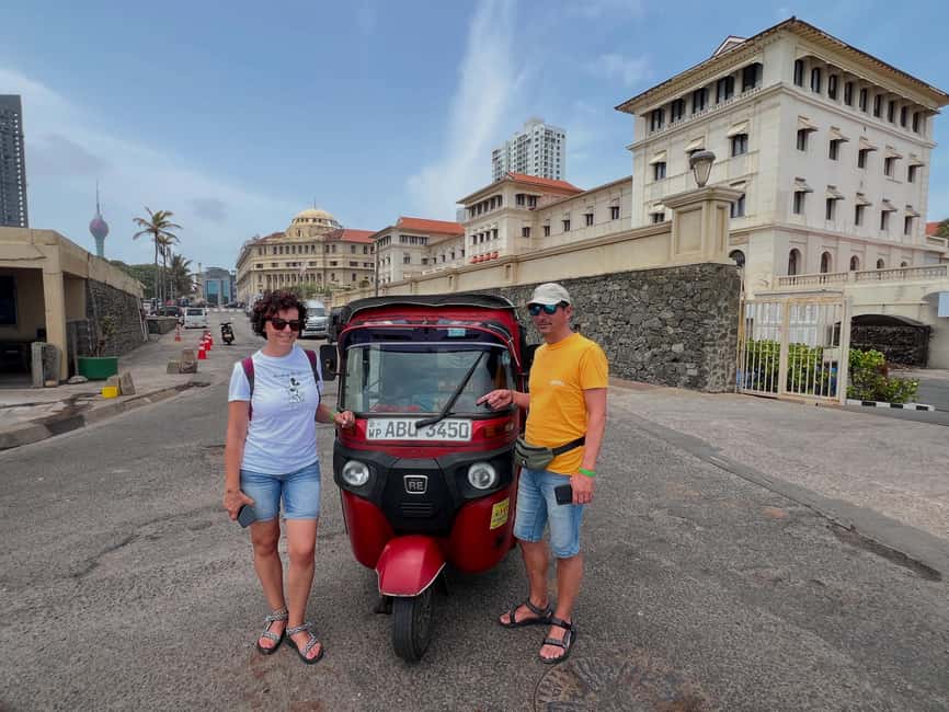 From Negombo: Colombo City Tour by Tuk Tuk with Hotel Pickup - Tea tasting, street food, and what is actually included