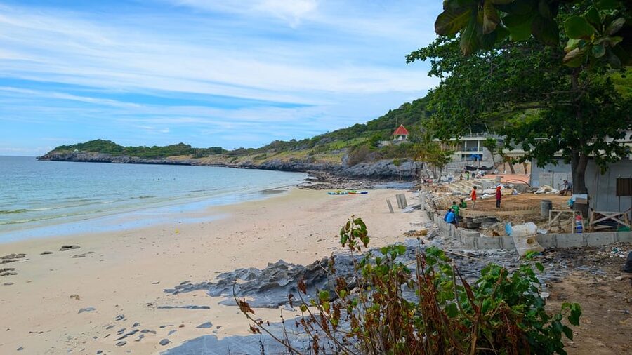 From Pattaya: Day Tour Koh Sichang Island with Tuktuk Tour - Chao Pho Khao Yai Shrine and the cable car ride