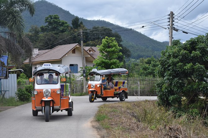 Full Day Chauffeur Driven Tuk Tuk Adventure in Chiang Mai including rafting - Leaving Chiang Mai for Mae Wang at 8:00 am