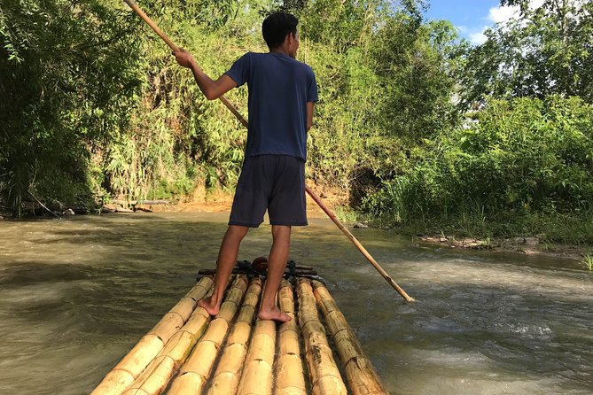 Full Day Chauffeur Driven Tuk Tuk Adventure in Chiang Mai including rafting - Hiking through the forest to a waterfall